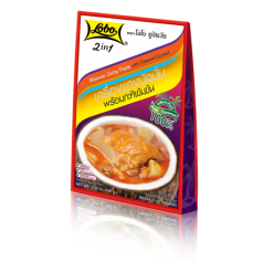 2in1 Masman Curry Paste with Creamed Coconut Lobo